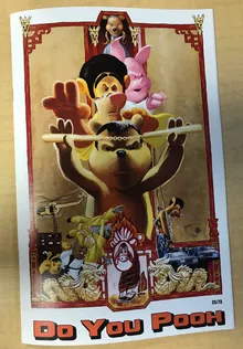 Enter the Dragon Homage comic cover