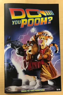 Back to the Poohture comic cover