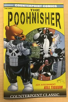 The Poohnisher #1 comic cover