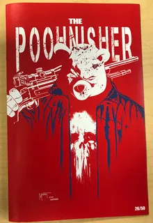 The Poohnisher #1 Netflix Red comic cover
